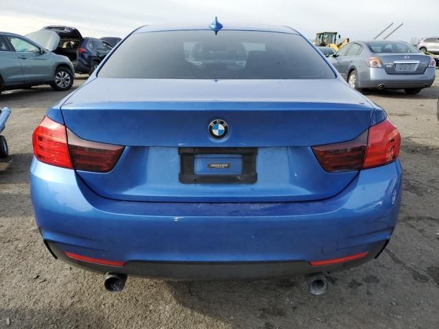 WBA3R5C57FK189246 - 2015 BMW 435 XI BLUE photo 6