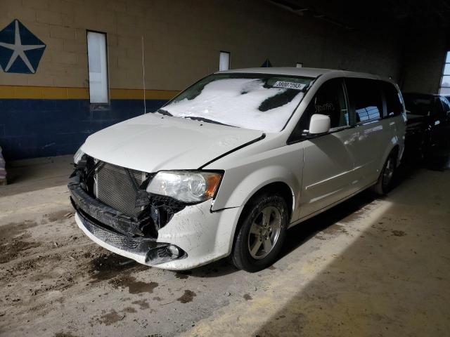 2C4RDGDG3CR100695 - 2012 DODGE CARAVAN CREW WHITE photo 1