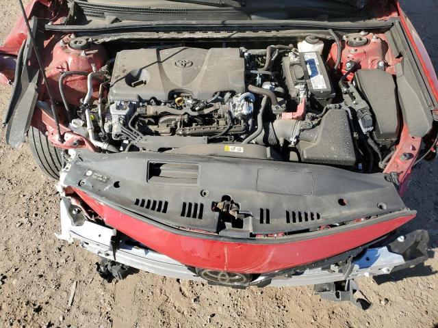 4T1C11AK4PU079736 - 2023 TOYOTA CAMRY LE RED photo 11
