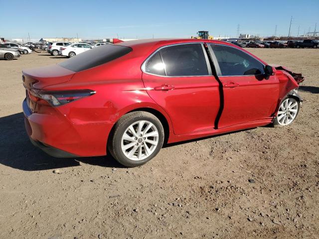 4T1C11AK4PU079736 - 2023 TOYOTA CAMRY LE RED photo 3