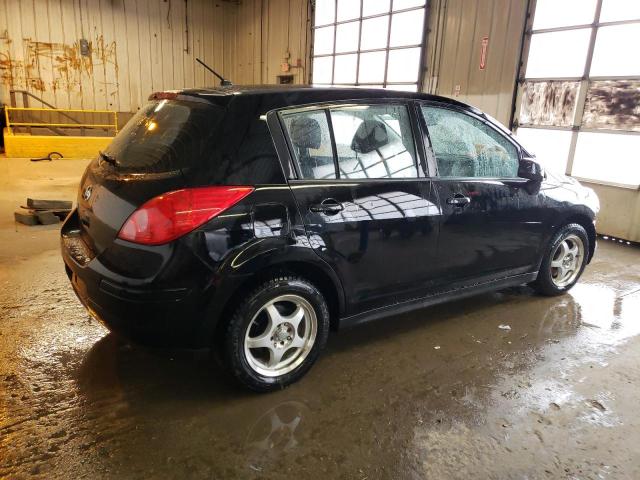 3N1BC13E67L361486 - 2007 NISSAN VERSA S BLACK photo 3