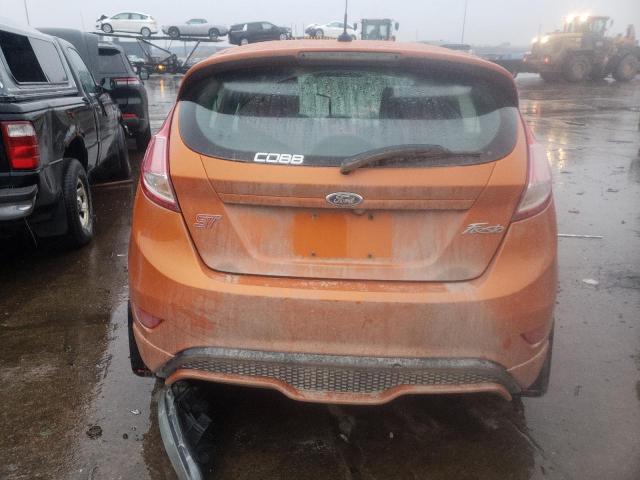 3FADP4GX4KM121174 - 2019 FORD FIESTA ST ORANGE photo 6