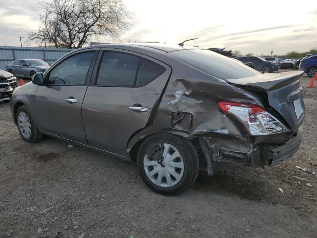 3N1CN7AP2DL829862 - 2013 NISSAN VERSA S GRAY photo 2