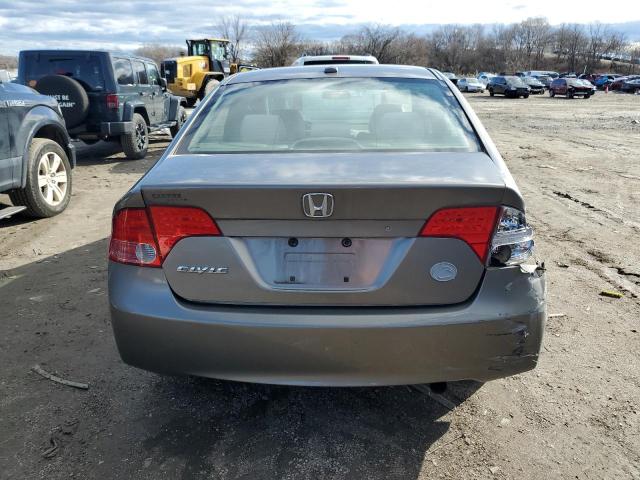 1HGFA168X7L022043 - 2007 HONDA CIVIC EX TAN photo 6