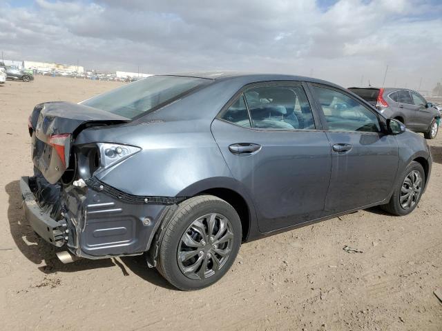 5YFBURHE6GP395867 - 2016 TOYOTA COROLLA L GRAY photo 3