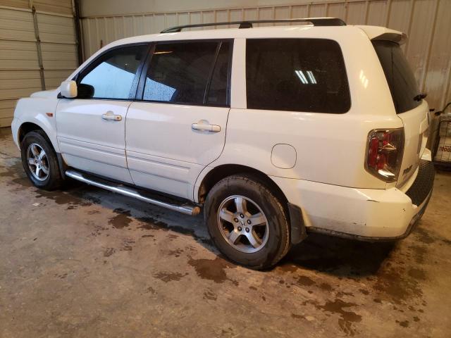 5FNYF28417B033041 - 2007 HONDA PILOT EX WHITE photo 2