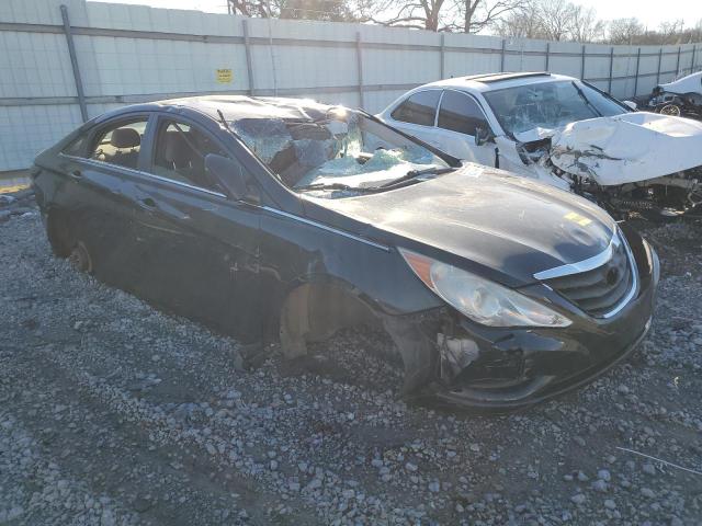 5NPEB4AC6BH298821 - 2011 HYUNDAI SONATA GLS BLACK photo 4