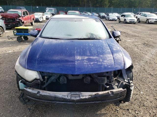 JH4CU2F60BC008916 - 2011 ACURA TSX BLUE photo 5