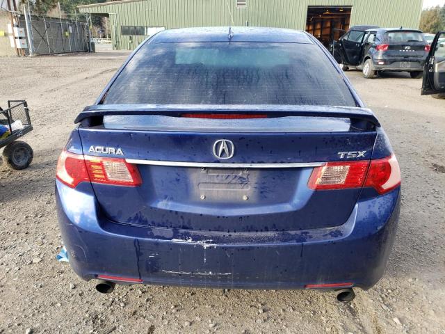 JH4CU2F60BC008916 - 2011 ACURA TSX BLUE photo 6