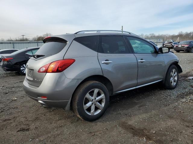 JN8AZ18W89W205685 - 2009 NISSAN MURANO S GRAY photo 3