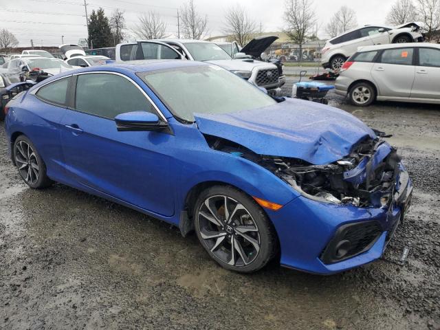 2HGFC3A59JH754770 - 2018 HONDA CIVIC SI BLUE photo 4