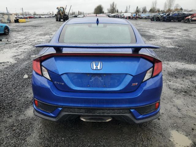 2HGFC3A59JH754770 - 2018 HONDA CIVIC SI BLUE photo 6