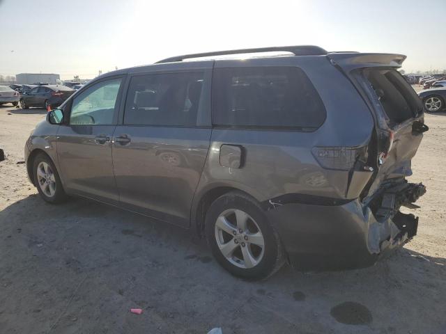 5TDKK3DCXFS541183 - 2015 TOYOTA SIENNA LE GRAY photo 2