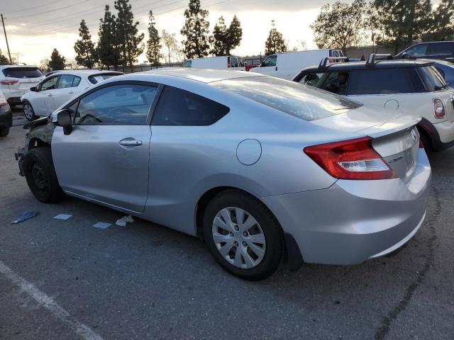 2HGFG3B57CH510945 - 2012 HONDA CIVIC LX SILVER photo 2