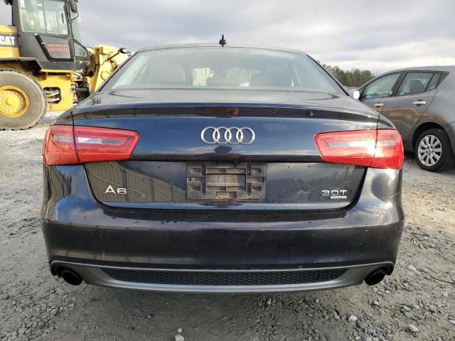 WAUHGAFC3EN064465 - 2014 AUDI A6 PRESTIGE შავი ფოტო 6