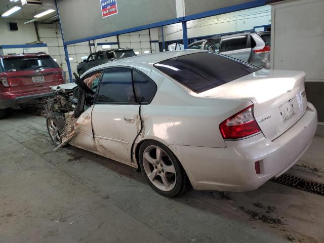 4S3BL616397225314 - 2009 SUBARU LEGACY 2.5I WHITE photo 2