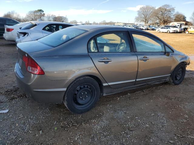 2HGFA16568H517361 - 2008 HONDA CIVIC LX GRAY photo 3