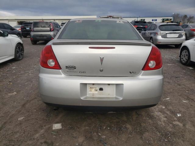 1G2ZG558064100619 - 2006 PONTIAC G6 SE1 SILVER photo 6