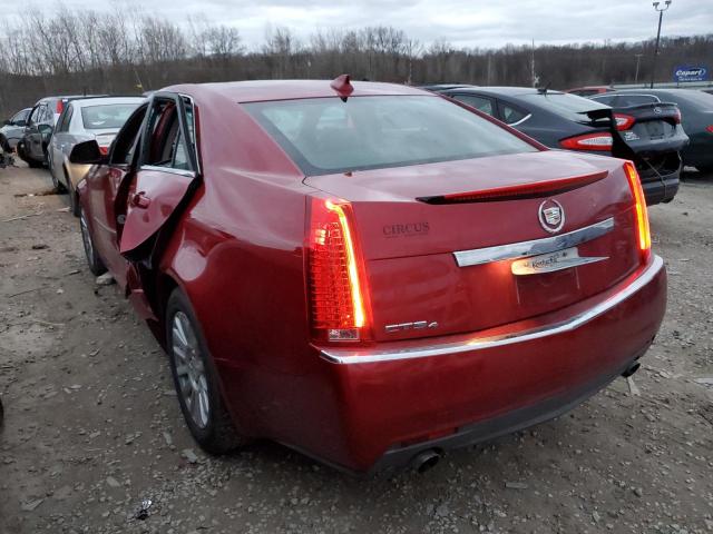 1G6DG5EG6A0120762 - 2010 CADILLAC CTS LUXURY COLLECTION RED photo 2