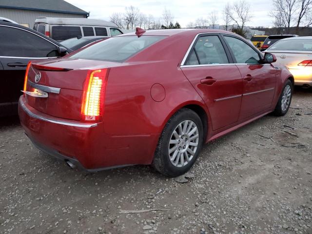 1G6DG5EG6A0120762 - 2010 CADILLAC CTS LUXURY COLLECTION RED photo 3