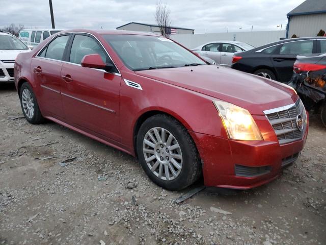 1G6DG5EG6A0120762 - 2010 CADILLAC CTS LUXURY COLLECTION RED photo 4