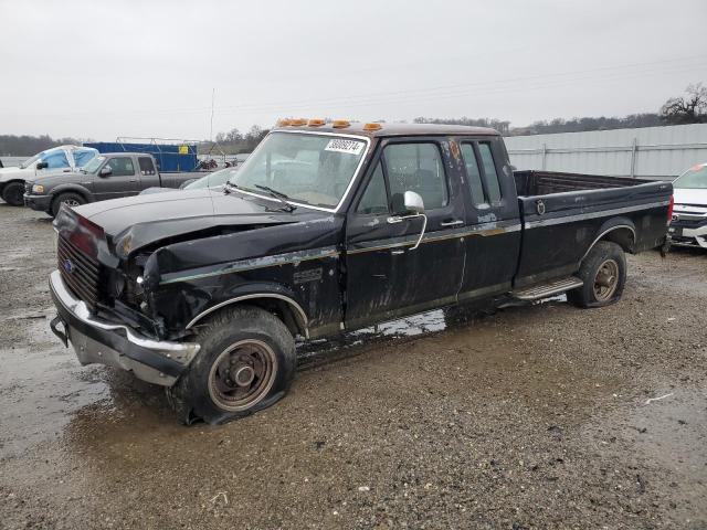 1FTHX25H2LKA09672 - 1990 FORD F250 BLACK photo 1