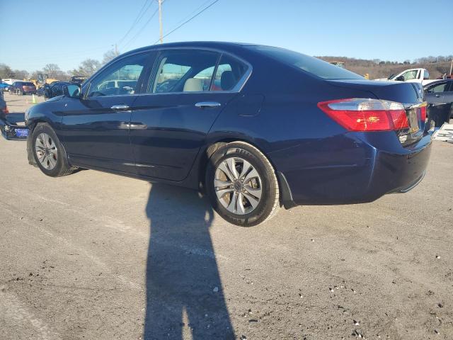 1HGCR2F34EA192381 - 2014 HONDA ACCORD LX BLUE photo 2