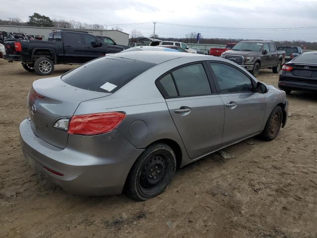 JM1BL1TF6D1723034 - 2013 MAZDA 3 I GRAY photo 3