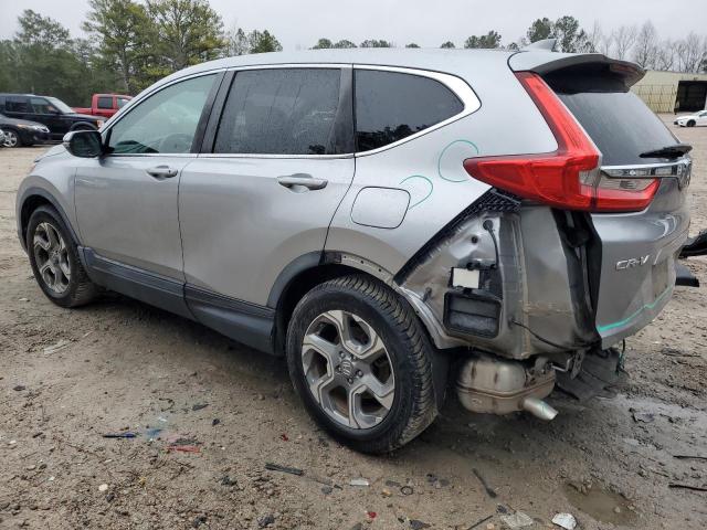 7FARW1H89JE011706 - 2018 HONDA CR-V EXL SILVER photo 2