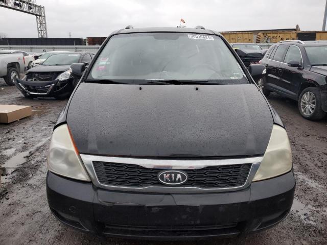 KNDMG4C71C6456734 - 2012 KIA SEDONA LX BLACK photo 5