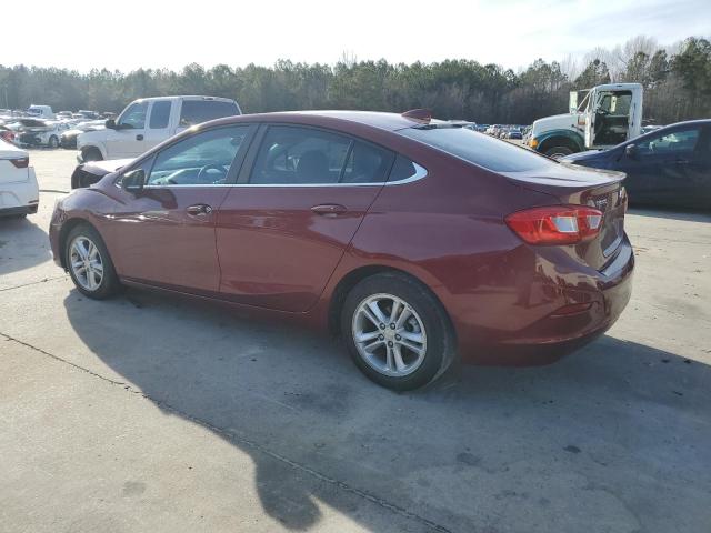 1G1BE5SM4G7307589 - 2016 CHEVROLET CRUZE LT BURGUNDY photo 2