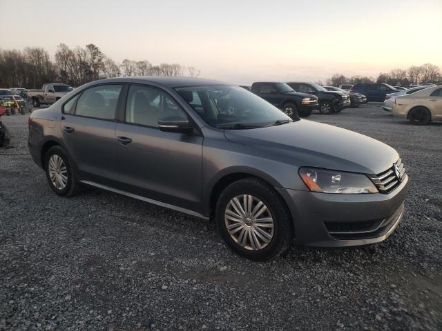 1VWAS7A3XEC117152 - 2014 VOLKSWAGEN PASSAT S GRAY photo 4