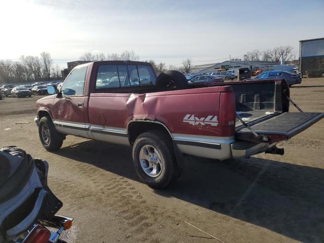 1GTFK24K4LE507664 - 1990 GMC SIERRA K2500 RED photo 2