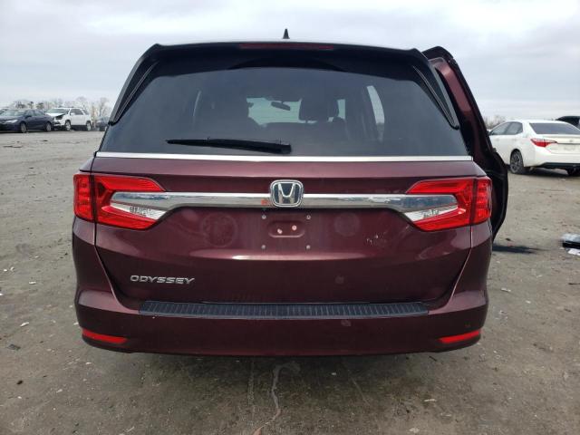 5FNRL6H52KB133171 - 2019 HONDA ODYSSEY EX BURGUNDY photo 6