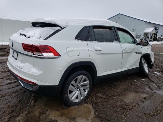 1V26E2CAXLC211705 - 2020 VOLKSWAGEN ATLAS CROS Белый фото 3