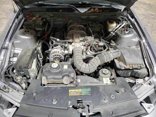 1ZVHT80N775308586 - 2007 FORD MUSTANG SILVER photo 11