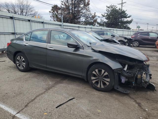 1HGCR2F39EA270203 - 2014 HONDA ACCORD LX GRAY photo 4