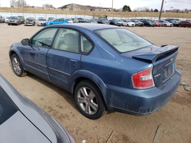 4S4BL86C974205170 - 2007 SUBARU LEGACY OUTBACK 3.0R LL BEAN BLUE photo 2