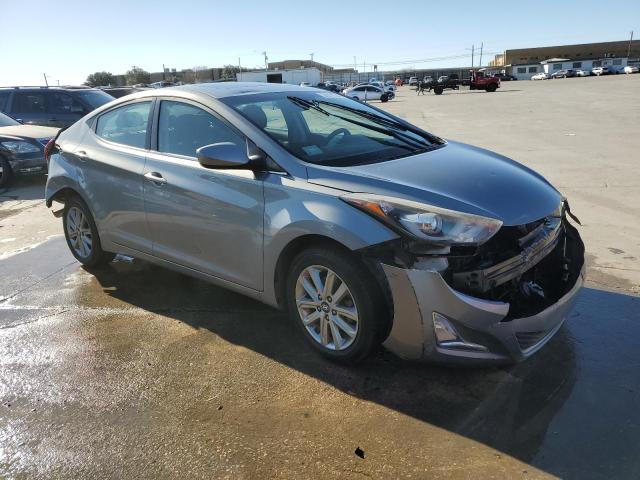 KMHDH4AE3FU446104 - 2015 HYUNDAI ELANTRA SE SILVER photo 4