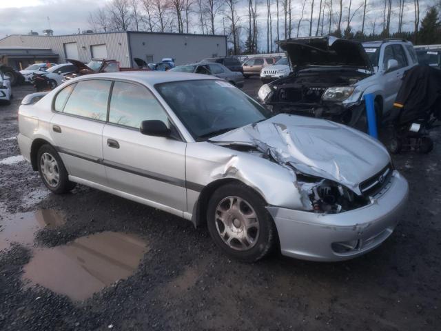 4S3BE635627205336 - 2002 SUBARU LEGACY L SILVER photo 4