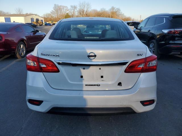 3N1AB7AP8GY231329 - 2016 NISSAN SENTRA S WHITE photo 6