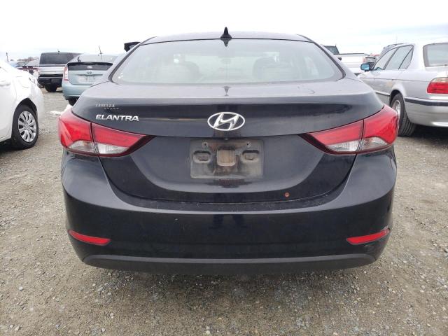 5NPDH4AE5FH586038 - 2015 HYUNDAI ELANTRA SE BLACK photo 6