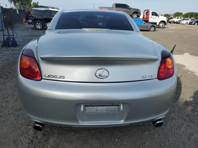 JTHFN48YX20025373 - 2002 LEXUS SC 430 SILVER photo 6