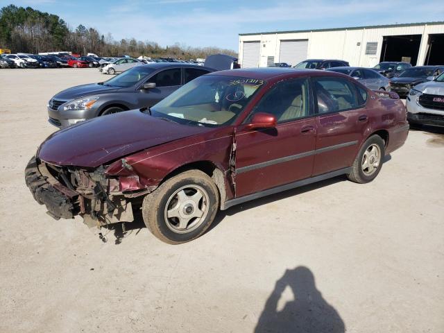 2G1WF55E9Y9136597 - 2000 CHEVROLET IMPALA MAROON photo 1