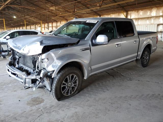 1FTEW1E56KKE09285 - 2019 FORD F150 SUPERCREW SILVER photo 1