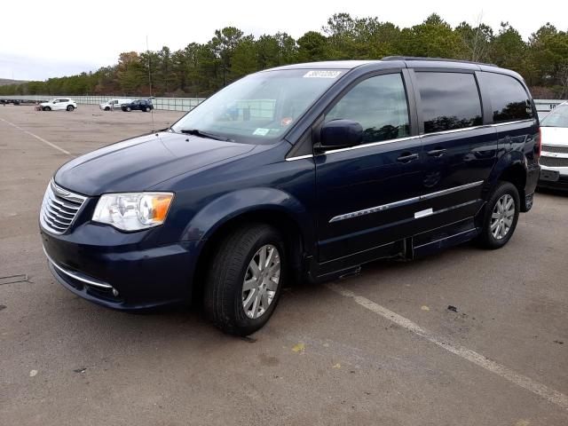 2C4RC1BG4DR643039 - 2013 CHRYSLER TOWN & COU BLUE photo 1