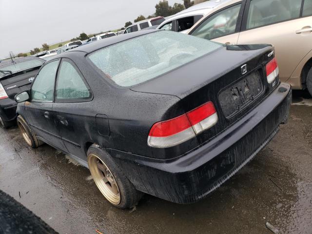 1HGEJ6226XL049573 - 1999 HONDA CIVIC DX BLACK photo 2