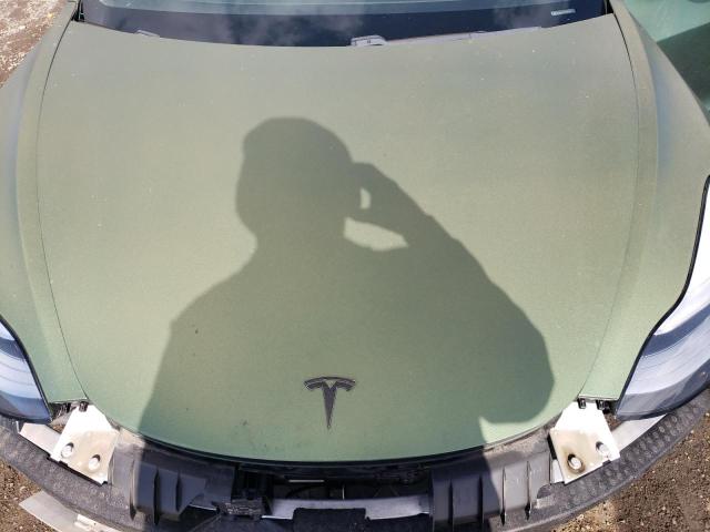 5YJ3E1EA1LF740779 - 2020 TESLA MODEL 3 GREEN photo 11