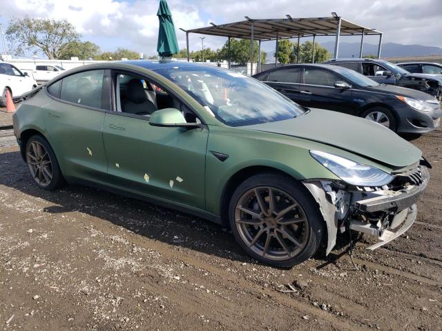 5YJ3E1EA1LF740779 - 2020 TESLA MODEL 3 GREEN photo 4