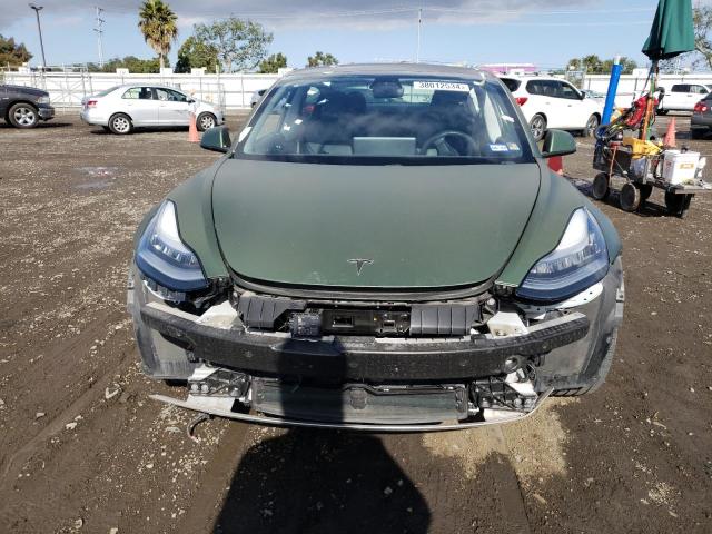 5YJ3E1EA1LF740779 - 2020 TESLA MODEL 3 GREEN photo 5